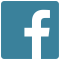 facebook logo blau