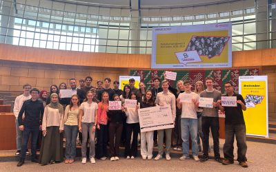 Gymnasium Norf überzeugt beim Landesfinale des RP‑Debattenwettbewerbs „#mitreden“ – Starker zweiter Platz im Düsseldorfer Landtag