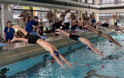 Teilnahme am Kreisschulschwimmfest
