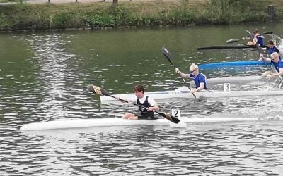 Linus Hoffmann aus der 10a siegreich bei der Frühjahrsregatta in Datteln!